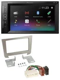 Pioneer DAB MP3 2DIN Bluetooth USB Autoradio für SSangYong Rexton ab 2013