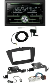 Автомагнитола для Hyundai ix35 (с 2013) Pioneer 2 DIN, CD/USB/MP3, Bluetooth, DAB