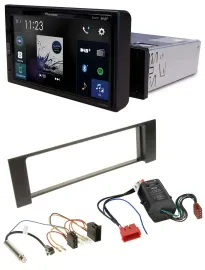 Автомагнитола для Audi A4 B6 (2000–2004) Pioneer DAB, MP3, Bluetooth, USB, совместима с Bose активной системой