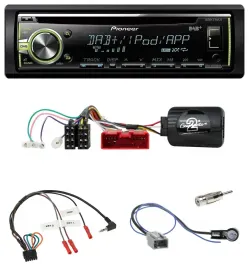 Pioneer DAB USB MP3 Lenkrad CD Autoradio für Mazda 2 Typ DY 2003-2007