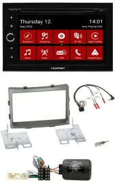 Blaupunkt Lenkrad DVD Bluetooth DAB 2DIN USB Autoradio für SSangYong Rodius ab 2