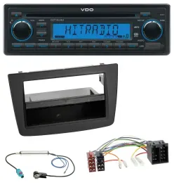 VDO AUX MP3 1DIN CD USB Autoradio für Alfa Romeo Mito 955 08-14 ISO schwarz