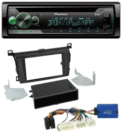 Pioneer USB MP3 DAB AUX CD Autoradio für Toyota RAV-4 (ab 2013)