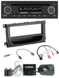 Blaupunkt Lenkrad Bluetooth DAB CD USB Autoradio für Ford C-Max Focus Can 07-10