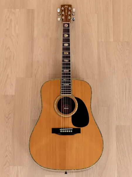 Акустическая гитара Morris W-80 Dreadnought Natural w/case Japan 1980s