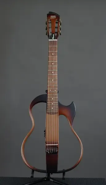 Классическая гитара с подключением MIG Guitars SG4TLN23 SG4 Brown