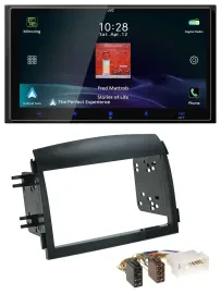 JVC USB Bluetooth 2DIN DAB MP3 Autoradio für Hyundai Sonata NF 2005-2008