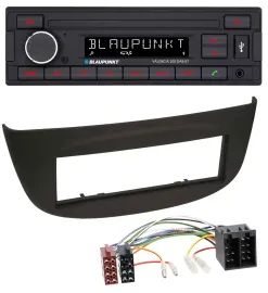 Blaupunkt DAB MP3 Bluetooth USB Autoradio für Renault Twingo (07-12) schwarz