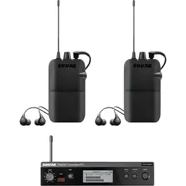 Микрофонная система персонального мониторинга Shure PSM300 Twin Pack Band G20 2х канальная