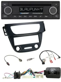 Blaupunkt Lenkrad Bluetooth DAB CD USB Autoradio für Renault Megane Fluence 2012