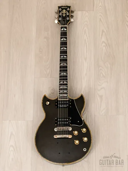 Электрогитара Yamaha SG3000 Custom HH Black Sparkle w/case Japan 1991