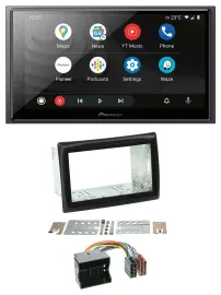 Автомагнитола для Renault Megane (2009–2010) Pioneer 2DIN, USB, DAB, MP3, Bluetooth