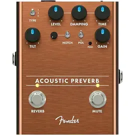 Педаль для акустической гитары FENDER ACOUSTIC PREAMP REVERB