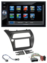 Blaupunkt SD Bluetooth 2DIN MP3 USB AUX Autoradio für Honda Civic (2006-2012)