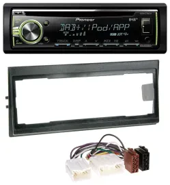 Pioneer DAB USB MP3 AUX CD Autoradio für Volvo 940, 960, S40 (bis 2000)