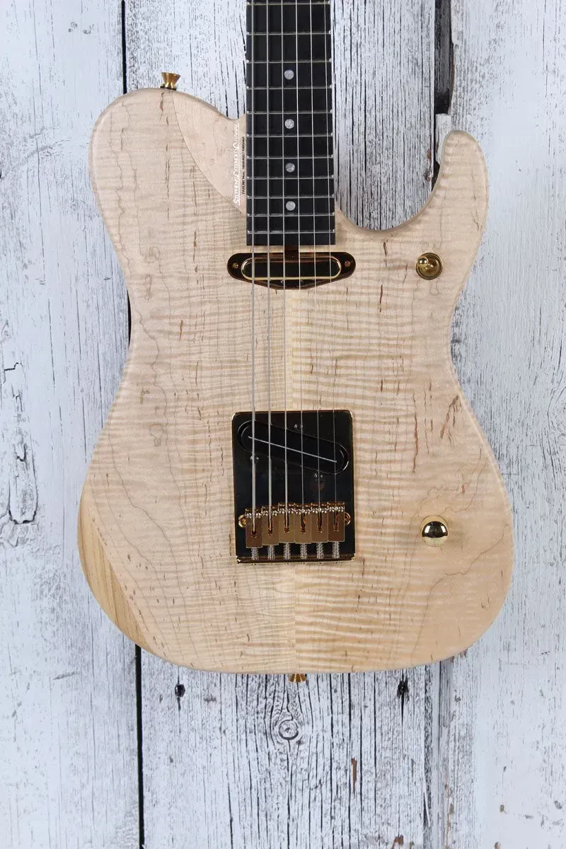 Б/У Электрогитара Washburn Nuno Bettencourt Signature Nele H-H, 22 лада, 25.5", Natural Matte, с кейсом