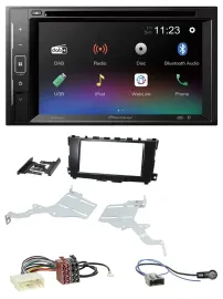 Pioneer Bluetooth MP3 USB 2DIN DAB DVD Autoradio für Nissan Altima 2013-2018