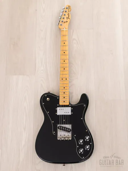 Электрогитара Fender Telecaster Custom 1972 Vintage Reissue HS Black w/gigbag Japan 1995