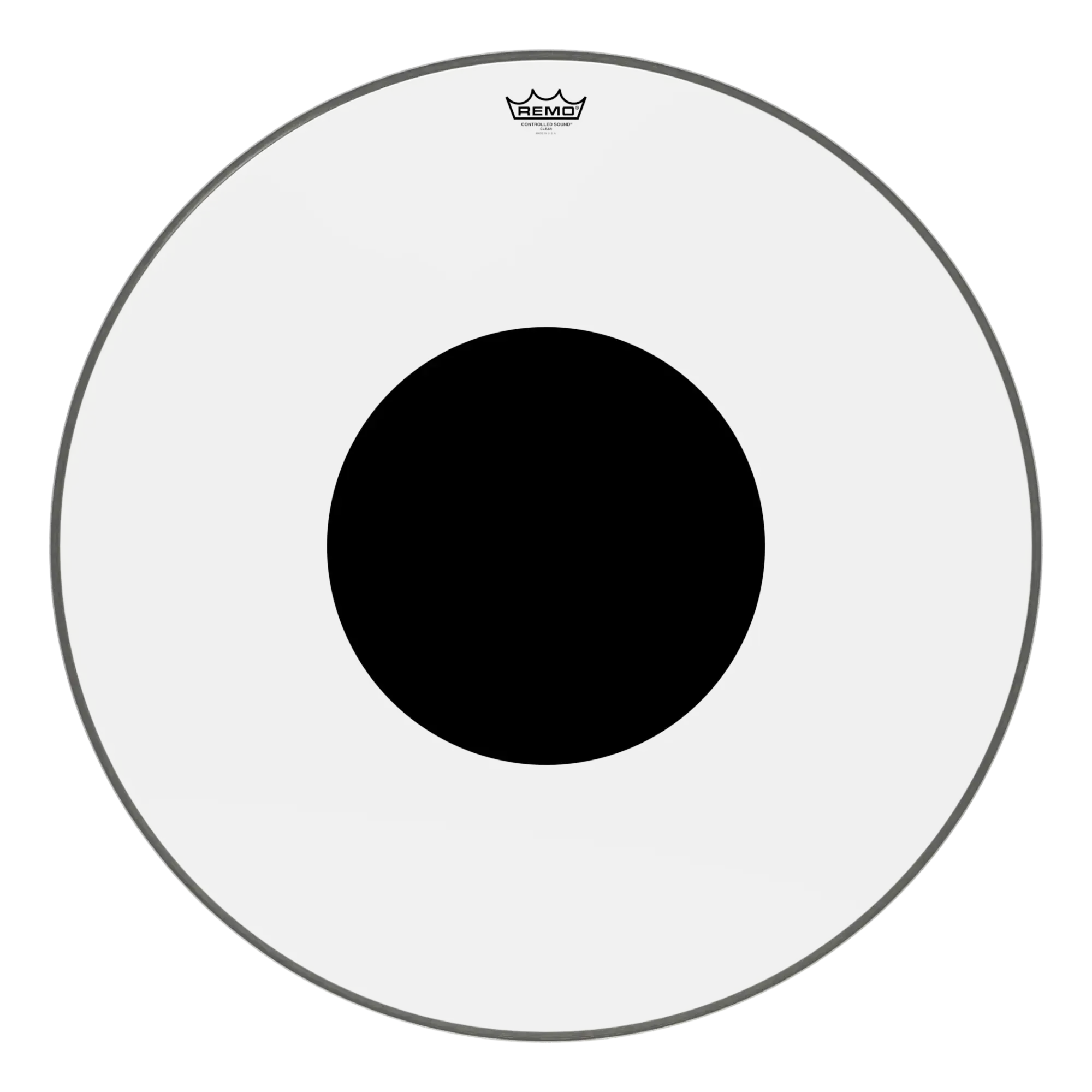 Пластик для барабана Remo 30" Controlled Sound Clear Black Dot