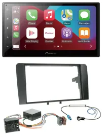 Pioneer USB MP3 DAB 2DIN Bluetooth Autoradio für Audi A3 06-12 8P Infinity Aktiv