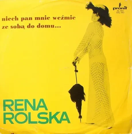 RENA ROLSKA - Niech Pan Mnie Weźmie Ze Sobą Do Domu... (LP , Used)