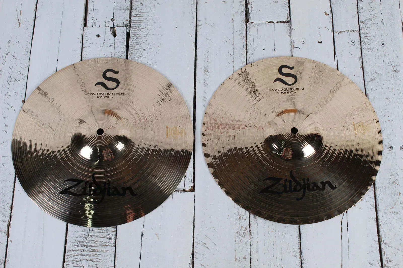 Тарелка барабанная Zildjian 13" S Zildjian Mastersound Hi-Hats (пара)