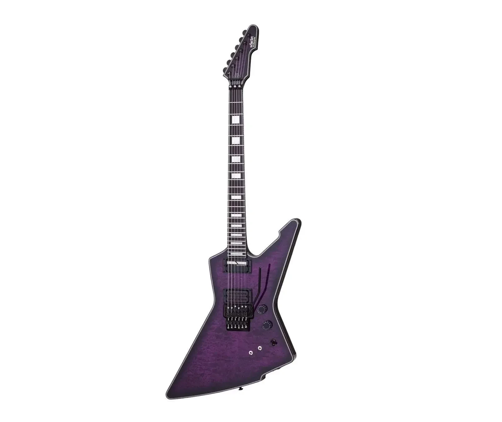 Электрогитара Schecter E-1 Floyd Rose Sustainiac Special Edition Trans Purple Burst