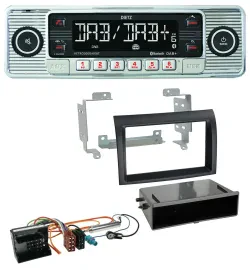 Dietz Bluetooth MP3 DAB USB Autoradio für Citroen Jumper Quadlock 06-11 schwarz