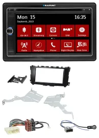Blaupunkt Bluetooth DAB 2DIN USB DVD MP3 Autoradio für Nissan Altima 2013-2018