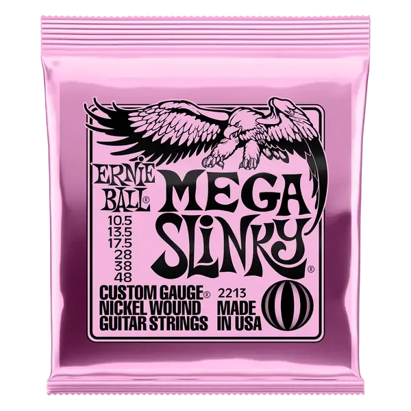 Струны для электрогитары Ernie Ball 2213 Nickel Wound Mega 10.5-48