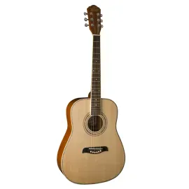 Акустическая гитара Oscar Schmidt OG1 Lefty 3/4 Dreadnought Natural