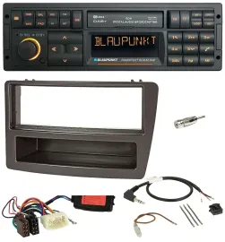 Blaupunkt USB DAB SD Lenkrad Bluetooth Autoradio für Honda Civic 04-06 anthrazit
