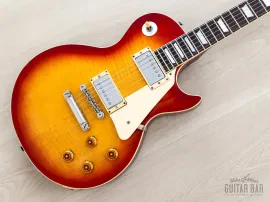 1981 Greco Super Real EGF1000 Vintage Burst Flame Top Nitro Lacquer w/ Case