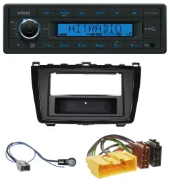 VDO Bluetooth AUX USB MP3 Autoradio für Mazda 6 (08-12) - glänzend