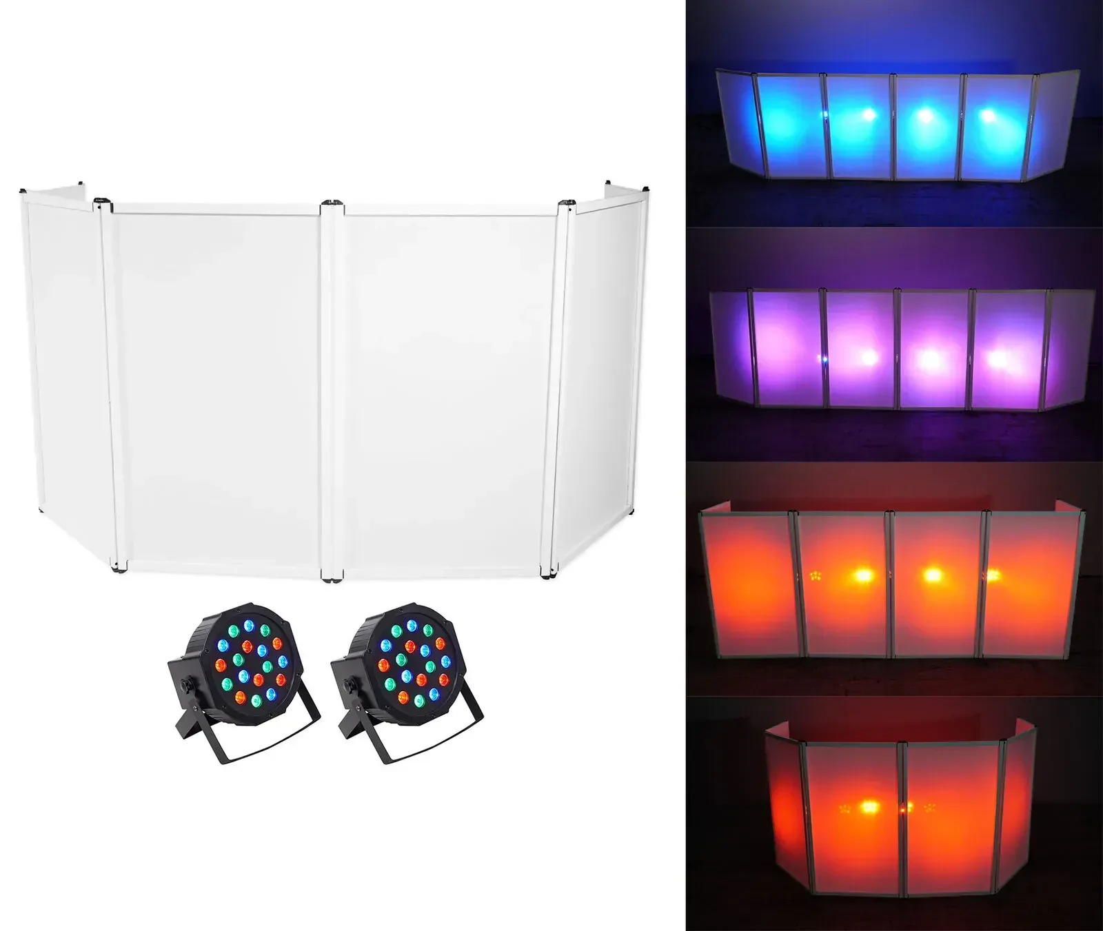 Комплект светового оборудования Rockville RFAAW+RAPFAW+(2) ROCKPAR50