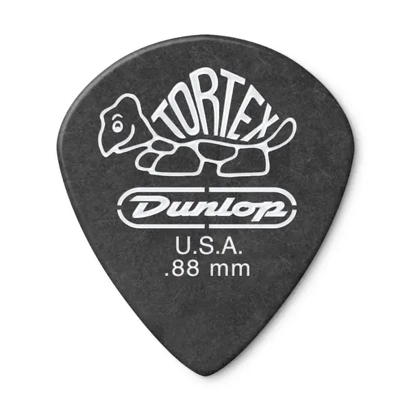 Медиаторы Dunlop Tortex Pitch Black Jazz III 482R.88, 72 штуки, 0.88 мм