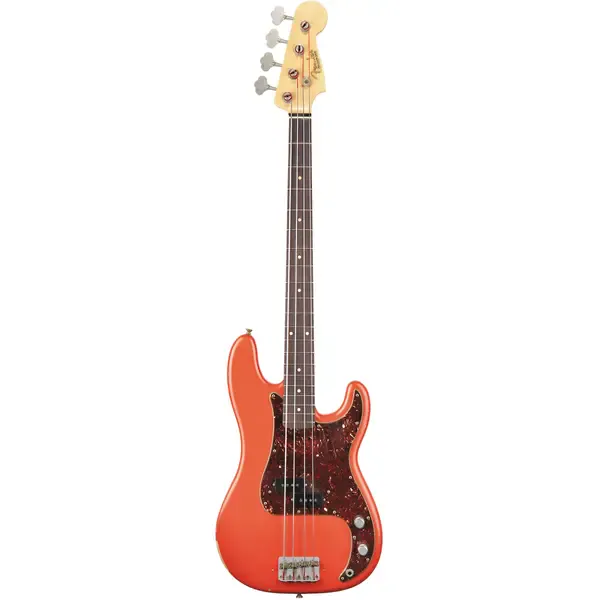 Бас-гитара Fender Custom Shop Pino Palladino Precision Bass Fiesta Red