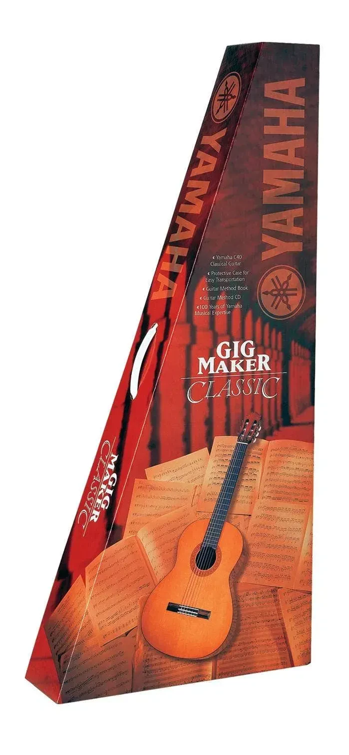 Б/У Классическая гитара Yamaha C40 PKG, нейлоновые струны (набор)