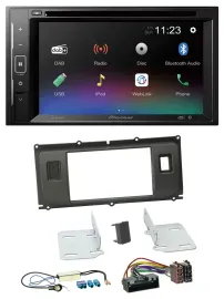 Автомагнитола для Land Rover Evoque Pioneer 2-DIN, Bluetooth, USB, MP3, DAB, DVD