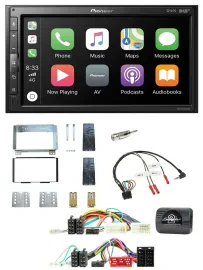 Pioneer USB Lenkrad DAB 2DIN Bluetooth Autoradio für KIA Carnival II VQ 2006-201