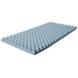 Акустический поролон MUSIC STORE Pyramis Absorber 50x100x 10 cm серый самоклеящийся