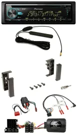 Pioneer CD MP3 Lenkrad DAB USB Autoradio für Audi A3 A4 A6 99-00 BOSE-Vollaktiv