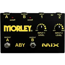 Педаль эффектов для электрогитары Morley Gold Series ABY MIX Switcher