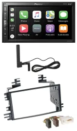 Pioneer USB 2DIN Bluetooth DAB MP3 Autoradio für Kia Rio Rio5 Sportage Hyundai A