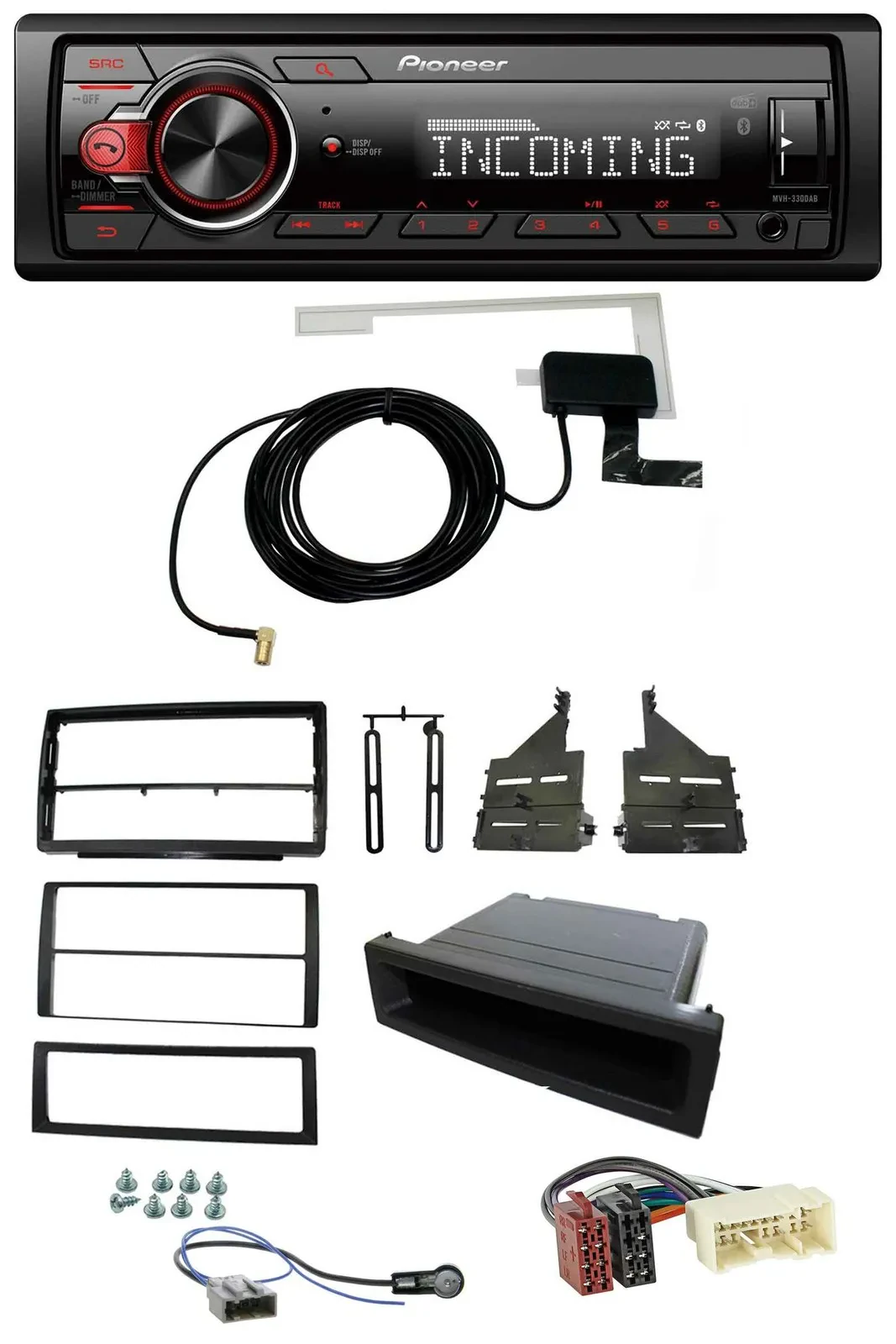 Автомагнитола для Nissan Altima (L31, 2005–2006) Pioneer USB, MP3, DAB, Bluetooth
