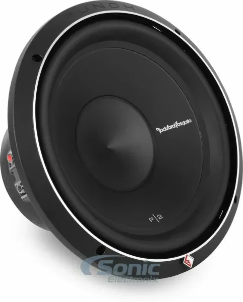 Rockford Fosgate P2D4-12 | 800W 12" Dual 4-ohm Subwoofer