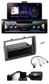 Автомагнитола для Citroen Jumper/Peugeot Boxer 2006- Pioneer USB, Bluetooth, DAB (поддержка кнопок на руле)