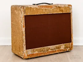1954 Fender Super Tweed Wide Panel Vintage Tube Amp 2x10 w/ Jensen P10R, 5D4