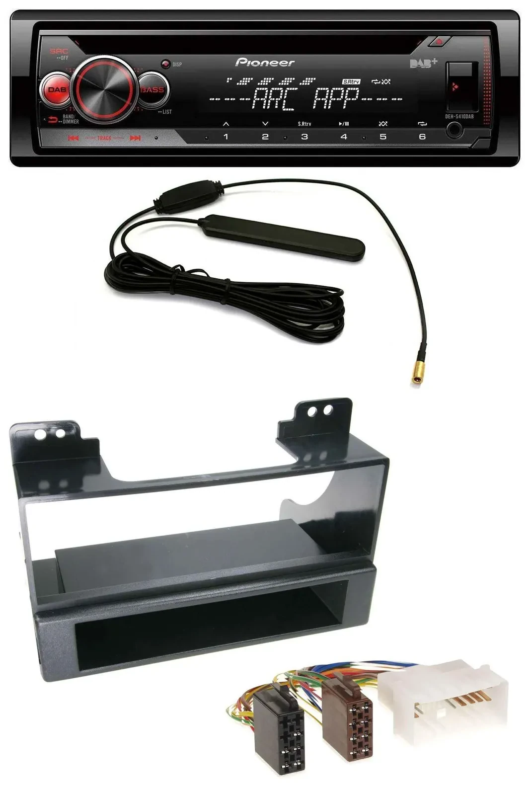 Pioneer CD USB AUX DAB MP3 Autoradio für Kia Carnival (ab 2006)