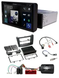 Pioneer DAB Lenkrad Bluetooth USB Autoradio für Mazda 3 2009-2013 analog